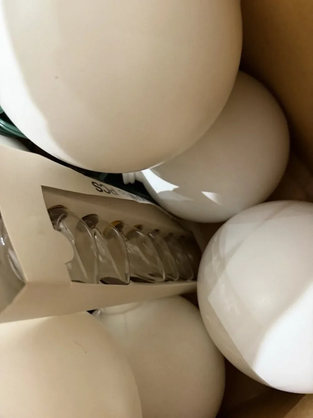 Santa’s Best Snowball Luminaries Set Lights Up Vintage